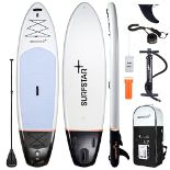 RRP £331.62 surfstar Inflatable Stand Up Paddle Board 10'6" 33" 6"