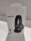 RRP £18.29 Sony ZX310AP On-Ear Headphones Compatible with Smartphones