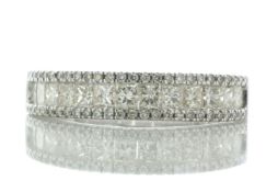 9ct White Gold Ladies Dress Diamond Ring 1.20 Carats - Valued By AGI £3,960.00 - This beautiful