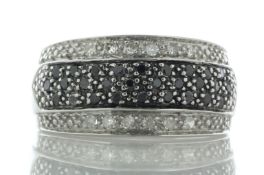 9ct White Gold Ladies Pavé Diamond Ring 0.50 Carats - Valued By AGI £795.00 - This stunning piece is