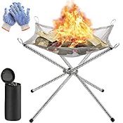 RRP £17.41 Portable Fire Pit for Camping