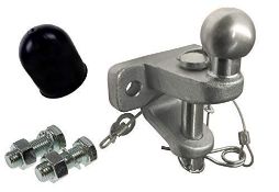 RRP £50.20 ASC Industries 5500kg ball and pin jaw towing hitch
