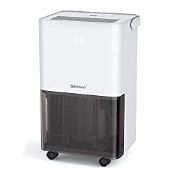 RRP £118.62 SHINCO 10L/Day Energy Efficient Electric Compressor Dehumidifier for home