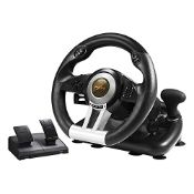 RRP £96.04 PXN V3 Pro Gaming Steering Wheel with Pedals