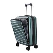 RRP £100.49 TydeCkare 20 Inch Carry On Luggage with Front Zipper Pocket & Expandable