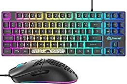 RRP £14.50 ZIYOU LANG UK Gaming Keyboard Mouse Combo