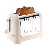 RRP £74.81 Dualit 2 Slice Lite Toaster | 1.1kW Toasts 60 Slices