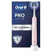 RRP £39.07 Oral-B Pro 1 Electric Toothbrushes For Adults With 3D Cleaning
