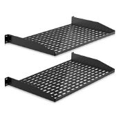 RRP £32.25 Pyle 2-Pc 1U Server Rack Shelf