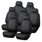 RRP £60.89 TOYOUN Universal Car Seat Covers for 7 Seaters 7 Fabric