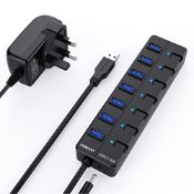 RRP £22.32 Powered USB Hub