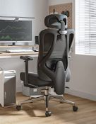 RRP £245.65 Hbada Ergonomic Office Chair Adjustable Backrest Height