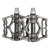 RRP £27.90 BONMIXC Mountain Bike Pedals Flat Bicycle Pedals Sealed
