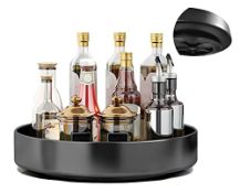 RRP £19.26 Fineget Spinning Large Metal Spice Rack Organizer for