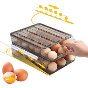 RRP £18.72 MaxAwe Fridge Egg Holder 36 Eggs