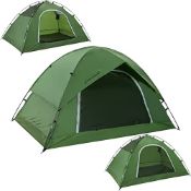 RRP £78.75 Clostnature Waterproof 4-Man Camping Tent - Compact 4 Person Dome Tent
