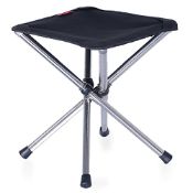 RRP £20.11 TRIWONDER Folding Stool Telescopic Stool Portable Camping