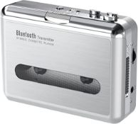 RRP £40.19 Bluetooth Cassette Player with Earphone