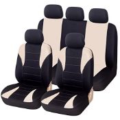 RRP £22.32 AUTOYOUTH Car Seat Covers Full Set Universal Fit Polyester