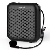 RRP £34.95 NORWII S358 Portable 4000mAH Rechargeable Voice Amplifier