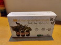 2 Items In This Lot. 2X KIT D'HERBES AROMATIQUES HERB KITS