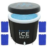 RRP £110.55 Runitude Ice Bath Outdoor Tub | Large Cold Water Therapy