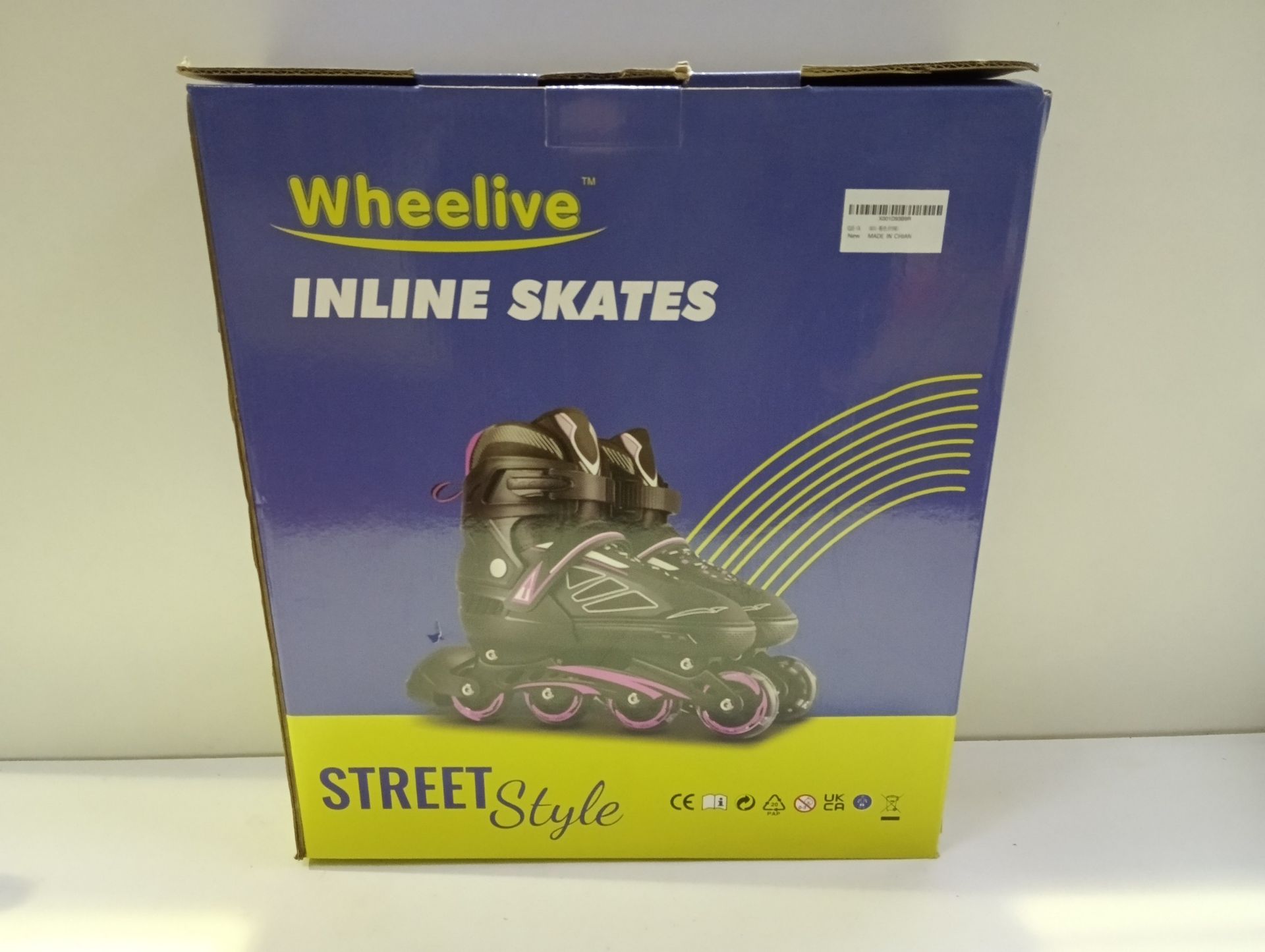 RRP £57.82 Wheelive Adjustable Inline Skates for Kids and Adults - Image 2 of 2