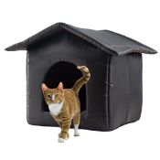 RRP £28.90 Gicov Feral Cat House for Outdoor Cat Insulated with