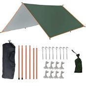 RRP £35.72 Teenza 3m x 4m Camping Tarp