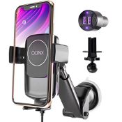 RRP £27.36 Car Phone Holder Wireless Charger