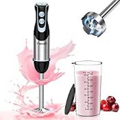 RRP £27.90 FRESKO Stainless Steel Hand Blender