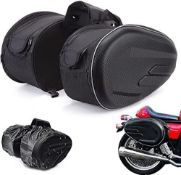 RRP £63.54 JFG RACING Motorcycle Saddlebags Motorbike Panniers