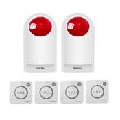 RRP £111.65 Strobe Siren Panic Alarm Button Siren Alarm with Light