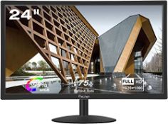 RRP £75.91 24" Computer Monitor 75Hz PC Display