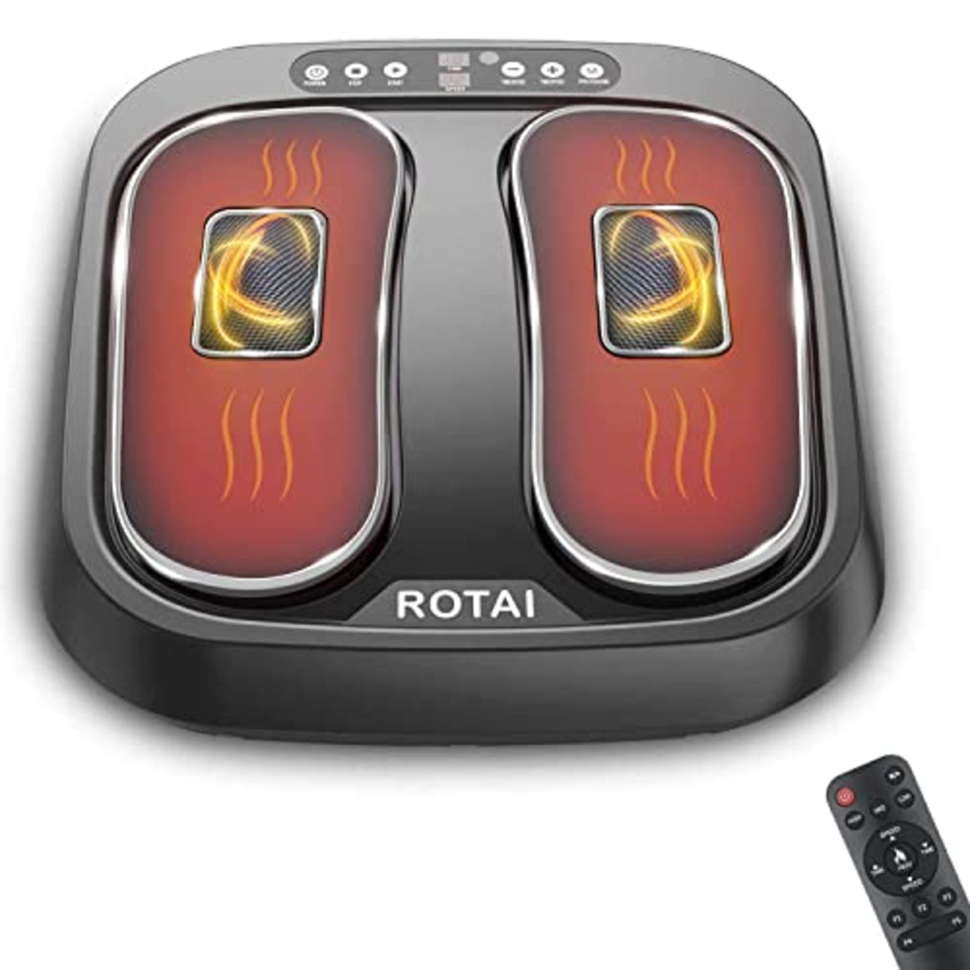 RRP £89.32 ROTAI Foot Massager with Heat Shiatsu Vibration Multi