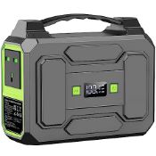 RRP £111.65 SinKeu Portable Power Station 100W 27000mAh/99Wh Solar