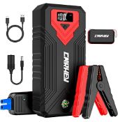 RRP £75.92 CARHEV 3000A Jump Starter Power Pack