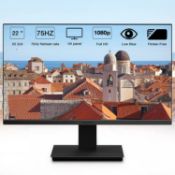 RRP £81.50 KOORUI 22 Inch Business Computer Monitor