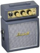 RRP £28.43 Marshall MS-2 Classic Electric Guitar Micro Mini Amp