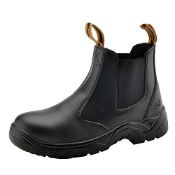 RRP £47.52 SAFETOE Water Resistant Safety Work Boots [CE Certified]