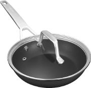 RRP £44.65 MSMK 18cm Small Egg Nonstick Frying Pan with Lid