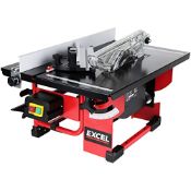 RRP £125.06 Excel 200mm Portable Table Saw 240v/800W