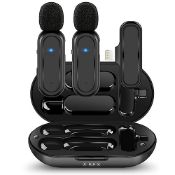 RRP £32.37 Wireless Microphone for iPhone iPad 2Pack
