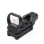 RRP £25.67 KINGSCOPE Red Dot Scope 4 Reticles Reflex Sight for