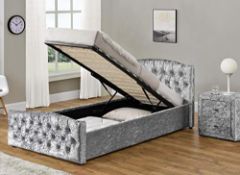 RRP £295.90 Sleep Trends Chesterfield Fabric Single Double King