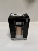 RRP £43.54 Bialetti Coffee Maker New Venus Bronze 4 Cups
