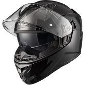 RRP £87.09 Full Face Motorcycle Motorbike Helmet With Internal