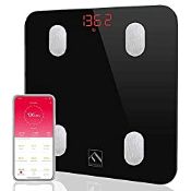 RRP £17.85 FITINDEX Bluetooth Body Fat Scale