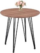 RRP £140.00 GoldFan Dark Oak Wooden Designer Table