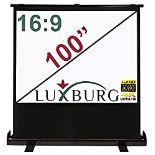 RRP £267.95 LUXBURG 100" 221x125cm UHD 4K Portable Freestanding